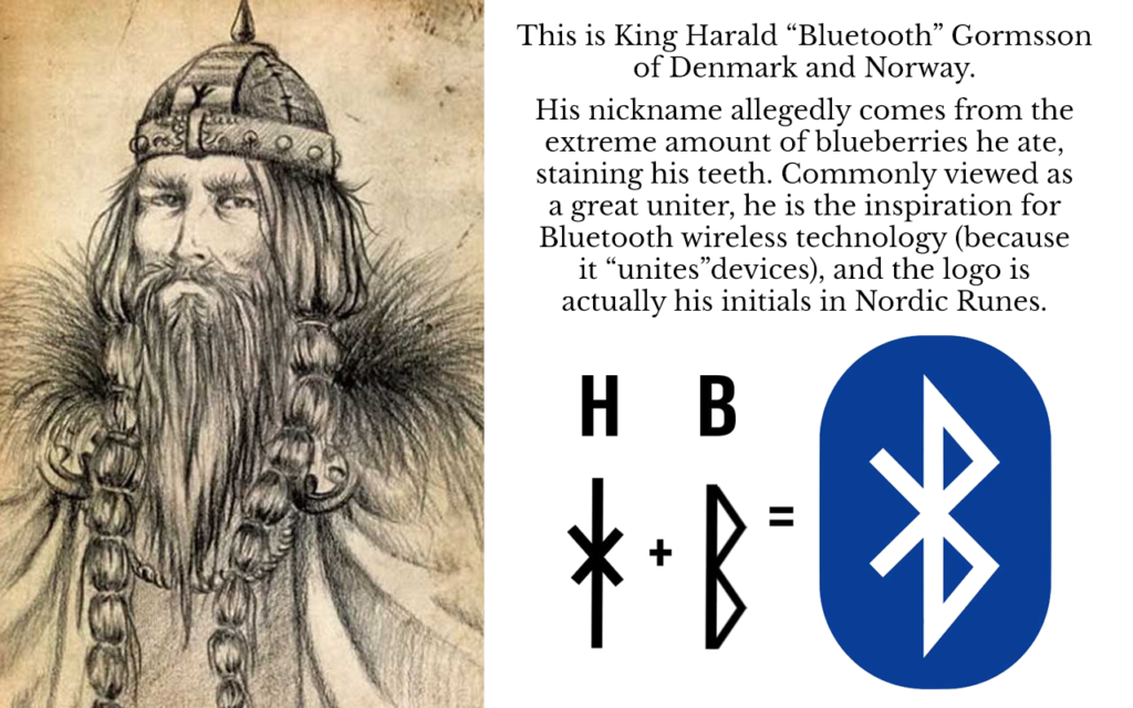 King Harald ''Bluetooth'' Gormsson of Denmark and Norway